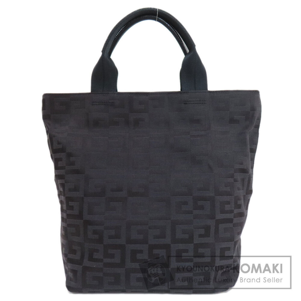 Givenchy tote bag repeating monogram pattern Black